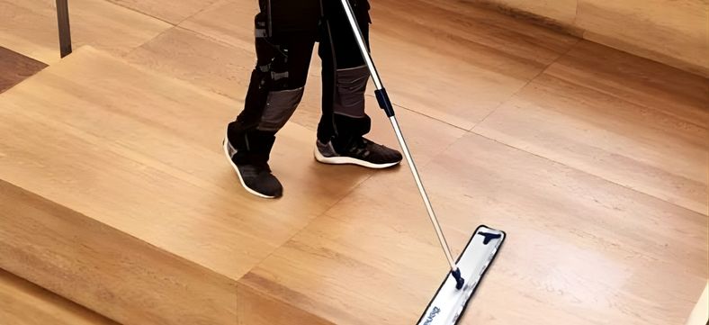 Transformação de ambiente com piso de madeira